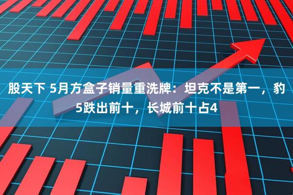 股天下 5月方盒子销量重洗牌：坦克不是第一，豹5跌出前十，长城前十占4